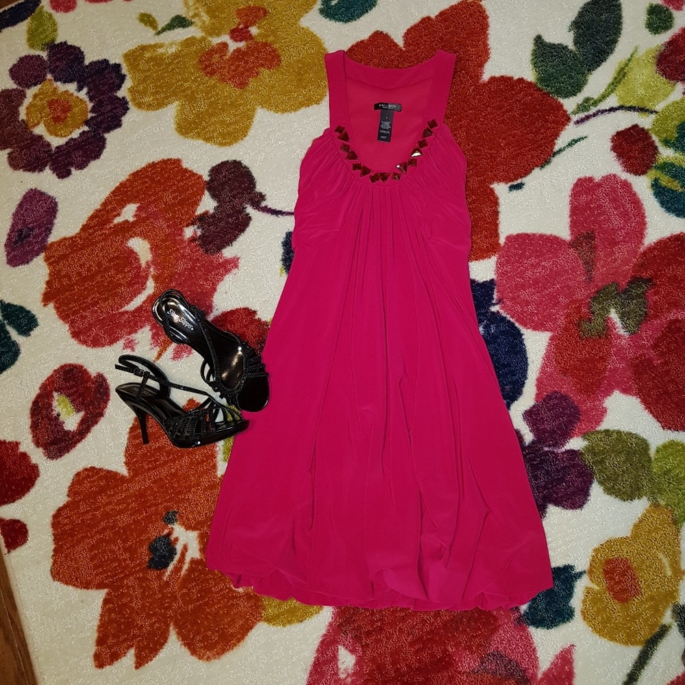 Bisou Bisou Pink Bubble Dress